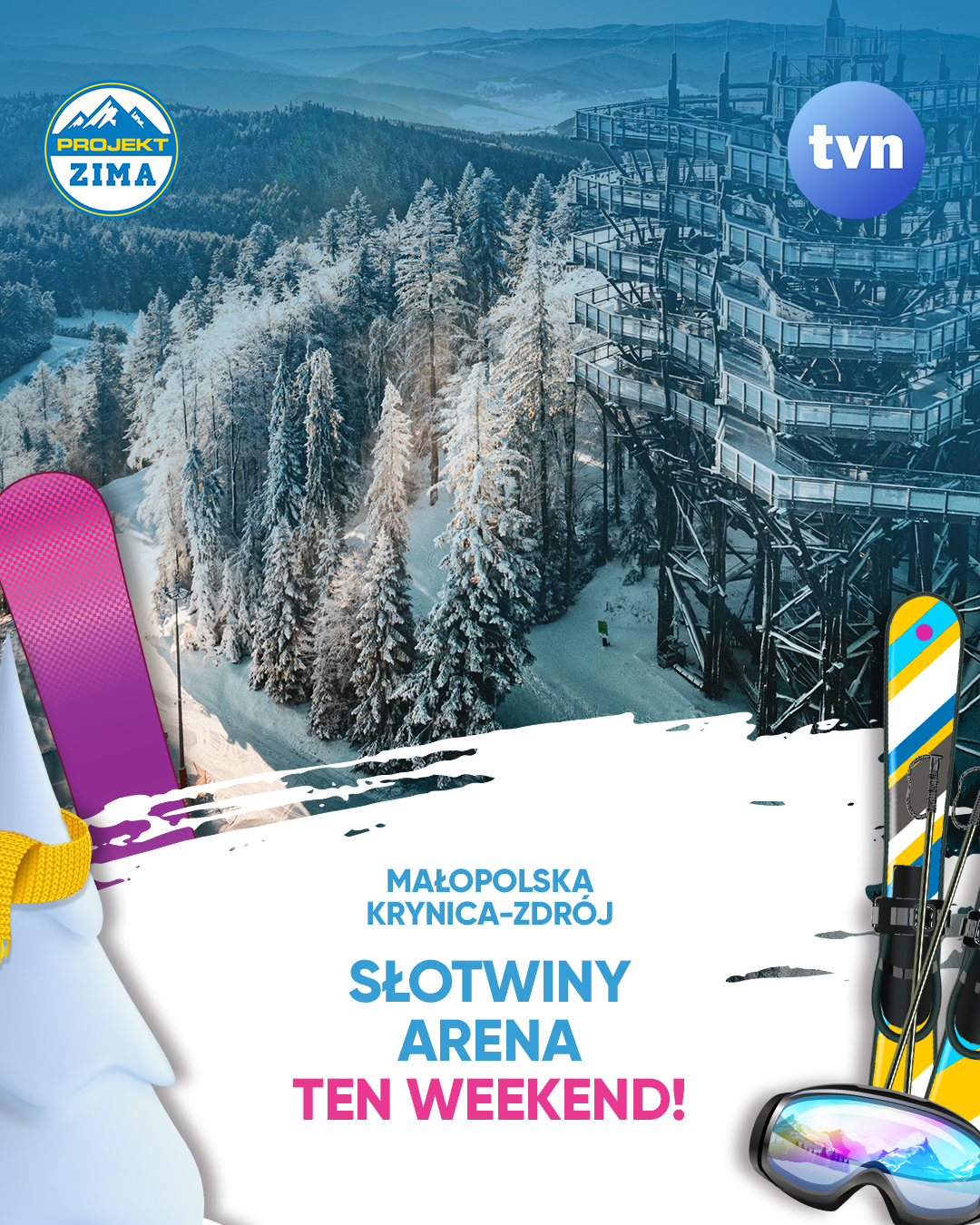 Projekt Zima TVN 2026 – drugi weekend w Krynicy-Zdroju