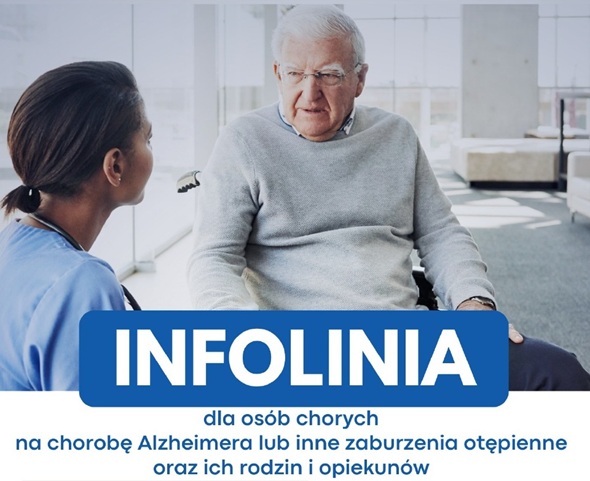 Infolinia „Helpline” dla osób chorych na chorobę Alzheimera lub inne zaburzenia otępienne oraz ich rodzin i opiekunów