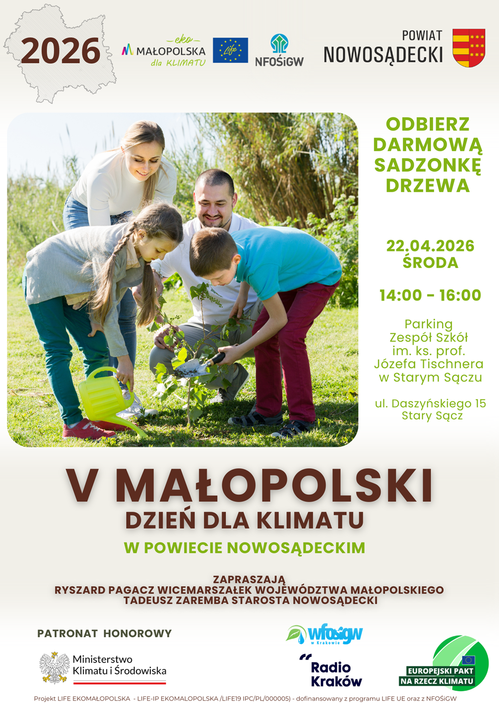 Działaj na rzecz klimatu! Odbierz drzewko, posadź i ciesz się zielenią