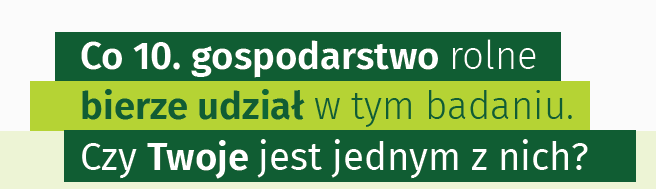 Badanie „Zintegrowane statystyki dotyczące gospodarstw rolnych”