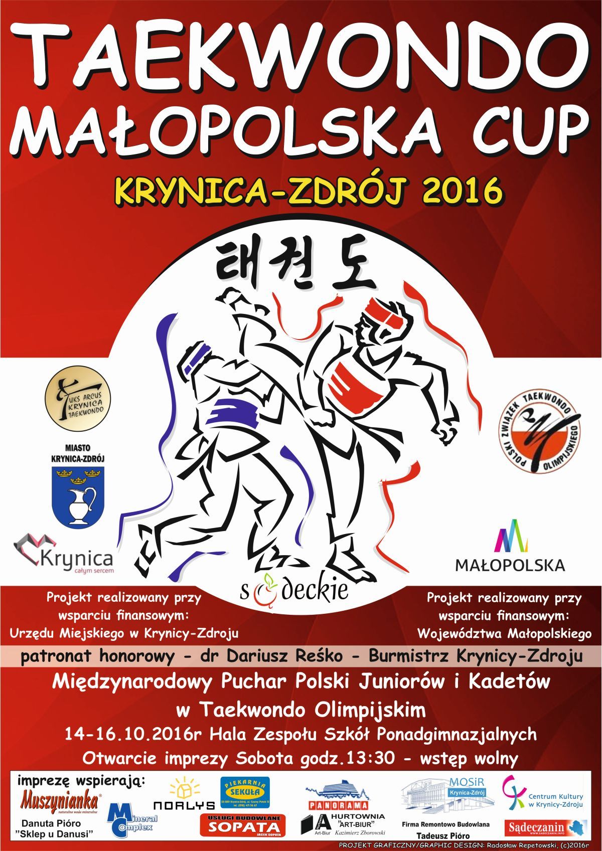 Międzynarodowy Puchar Polski Kadetów i Juniorów w Taekwondo Olimpijskim MAŁOPOLSKA CUP
