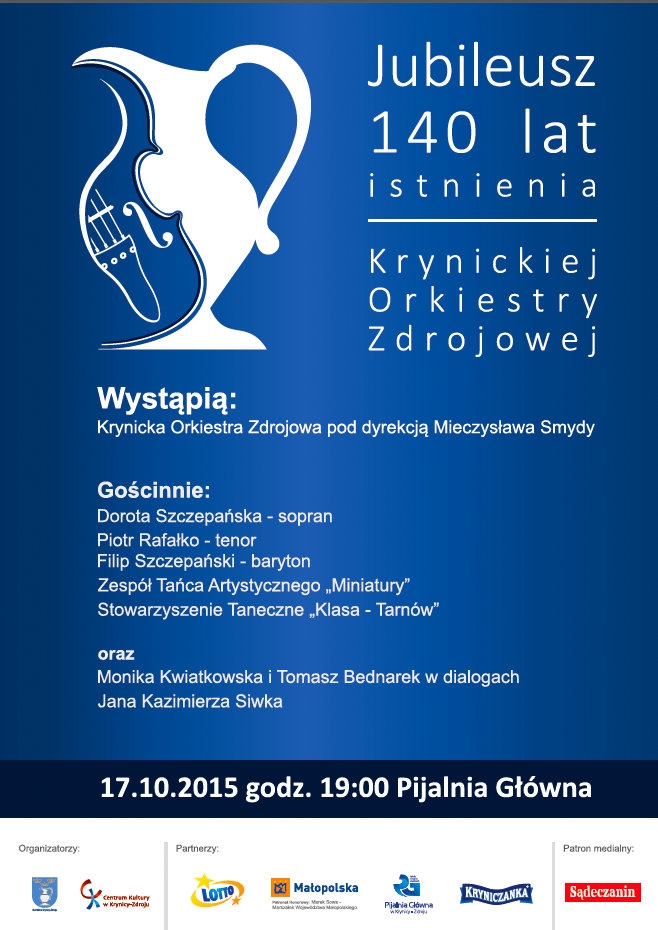 Jubileusz 140-lecia Krynickiej Orkiestry Zdrojowej
