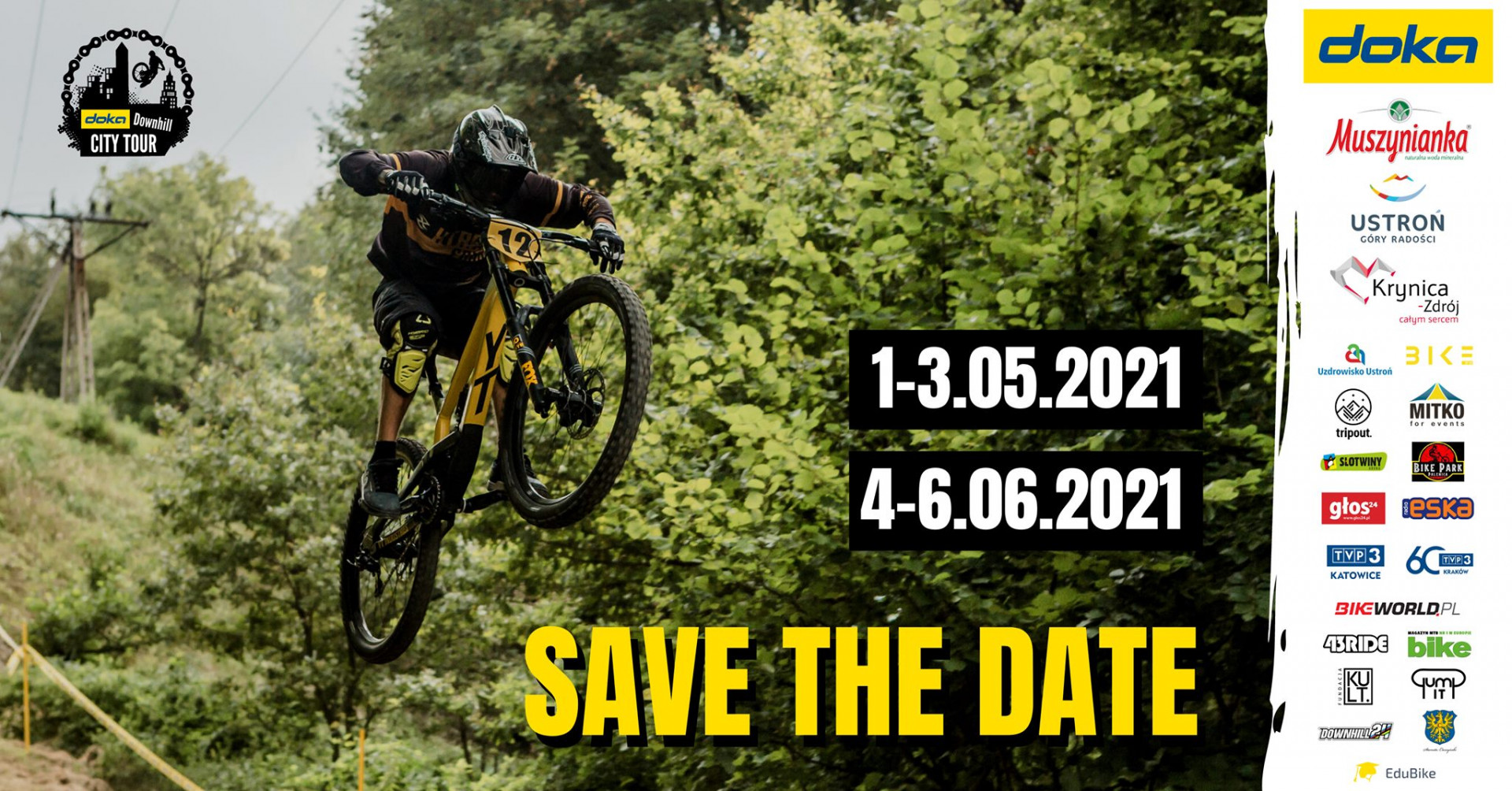 Doka Downhill City Tour Krynica-Zdrój - Festiwal Rowerowy