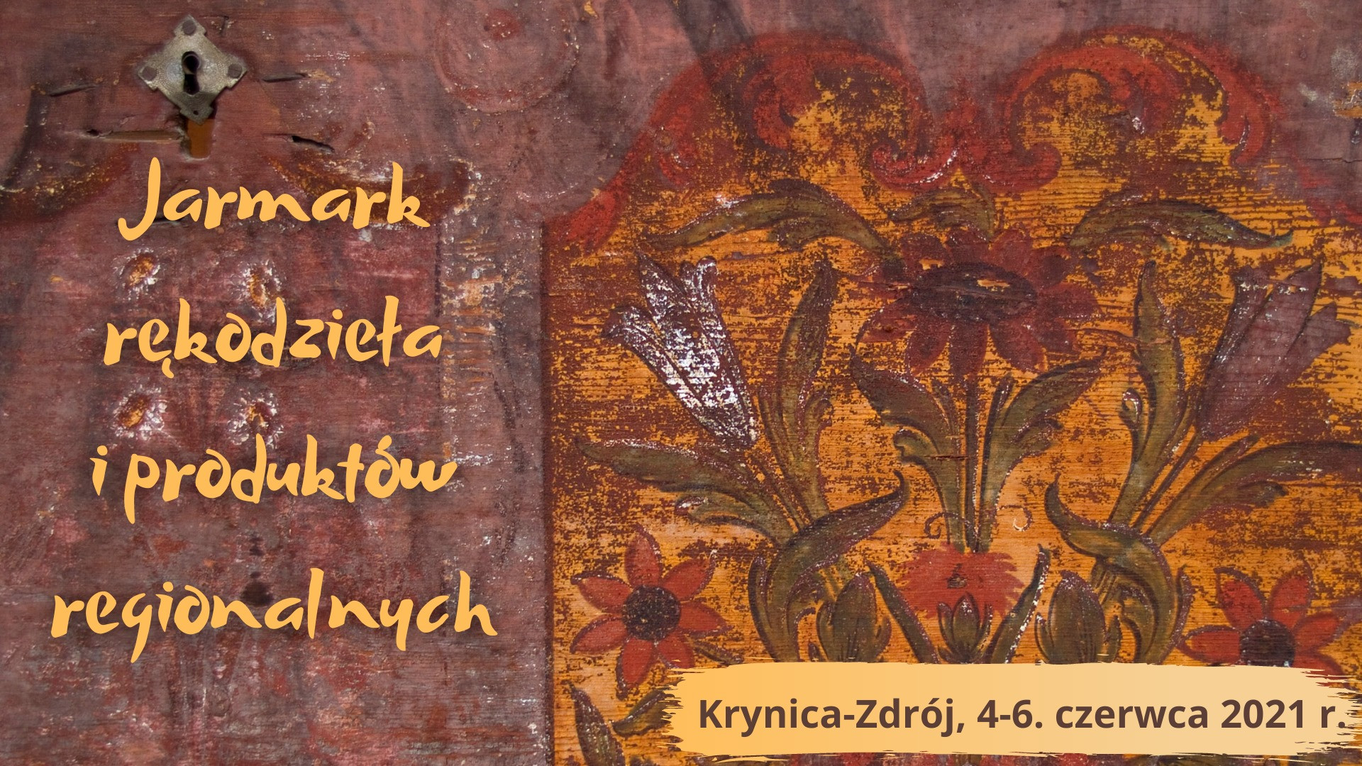 Jarmark rękodzieła i produktów regionalnych