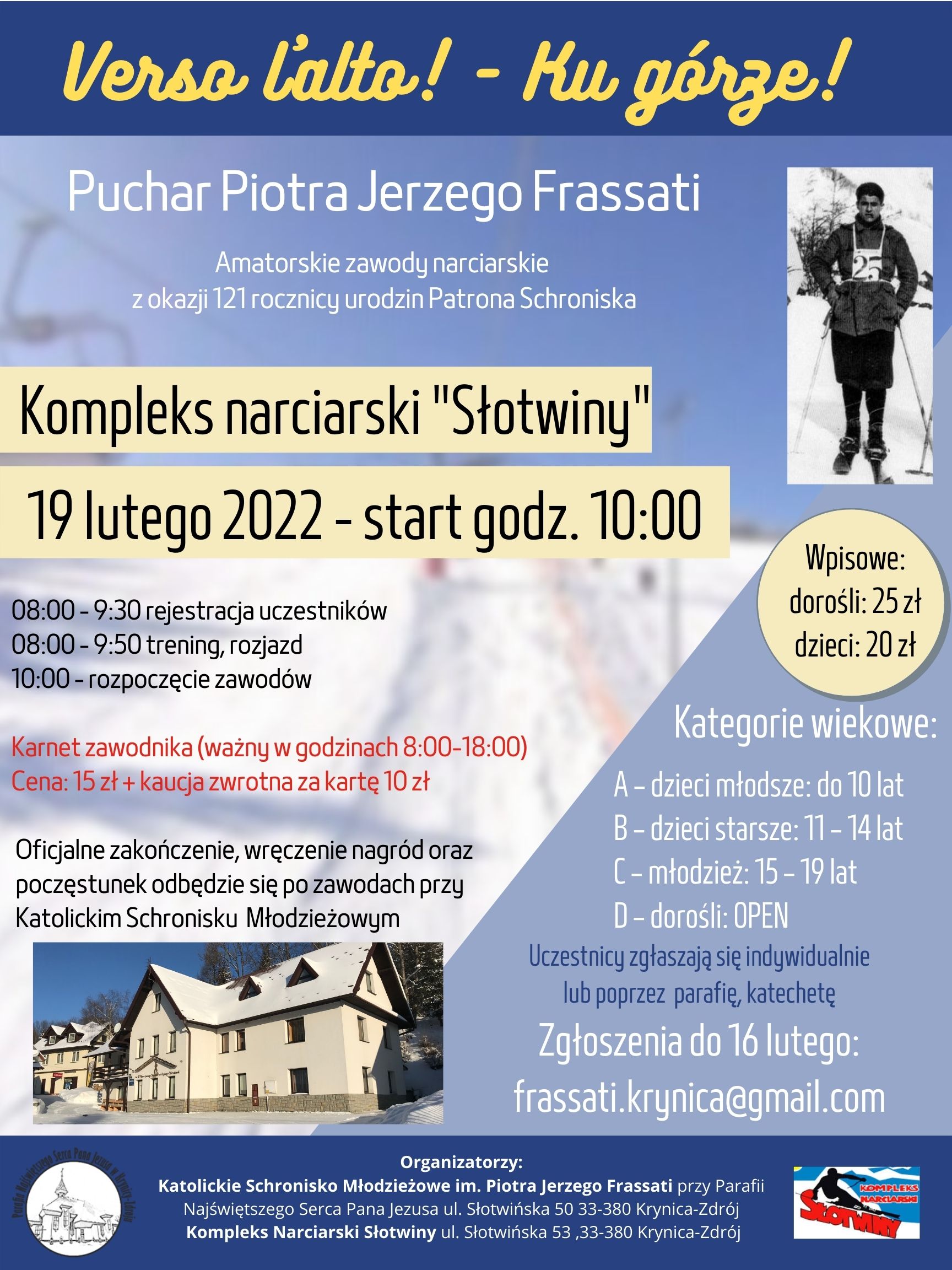 Amatorskie zawody narciarskie o Puchar Piotra Jerzego Frassati