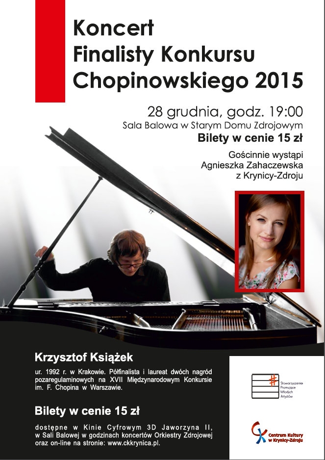 Koncert Finalisty Konkursu Chopinowskiego