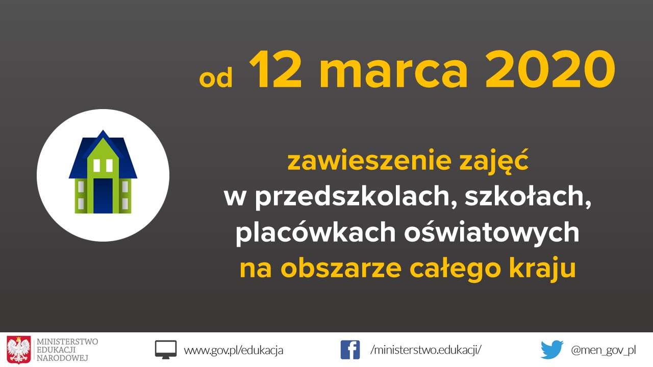 KOMUNIKAT BURMISTRZA KRYNICY-ZDROJU z dnia 11 marca 2020 roku