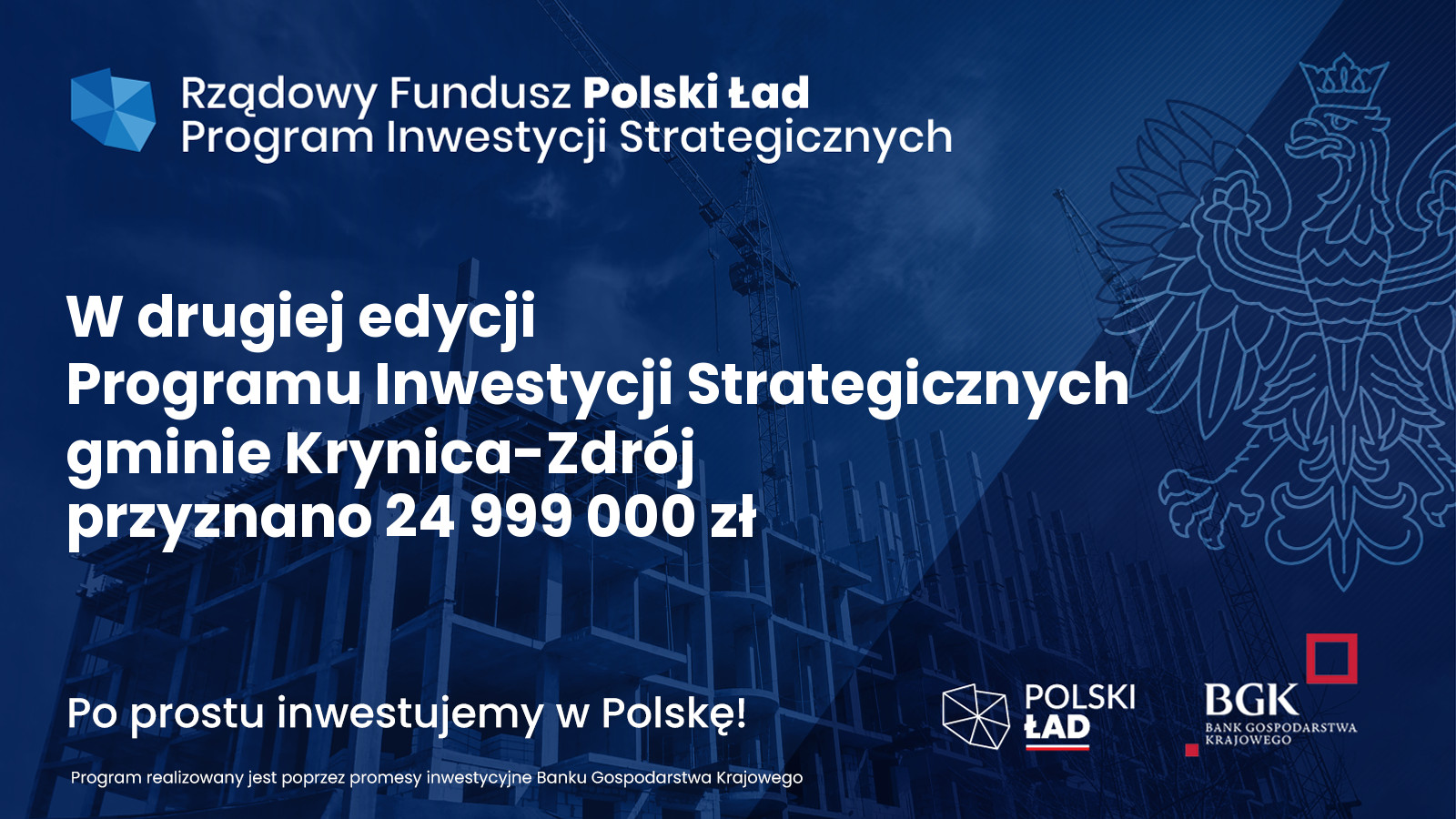 Promesa inwestycyjna 24 999 000,00 PLN