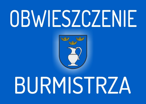 OBWIESZCZENIE  BURMISTRZA KRYNICY-ZDROJU  z dnia 9 sierpnia 2023 r.