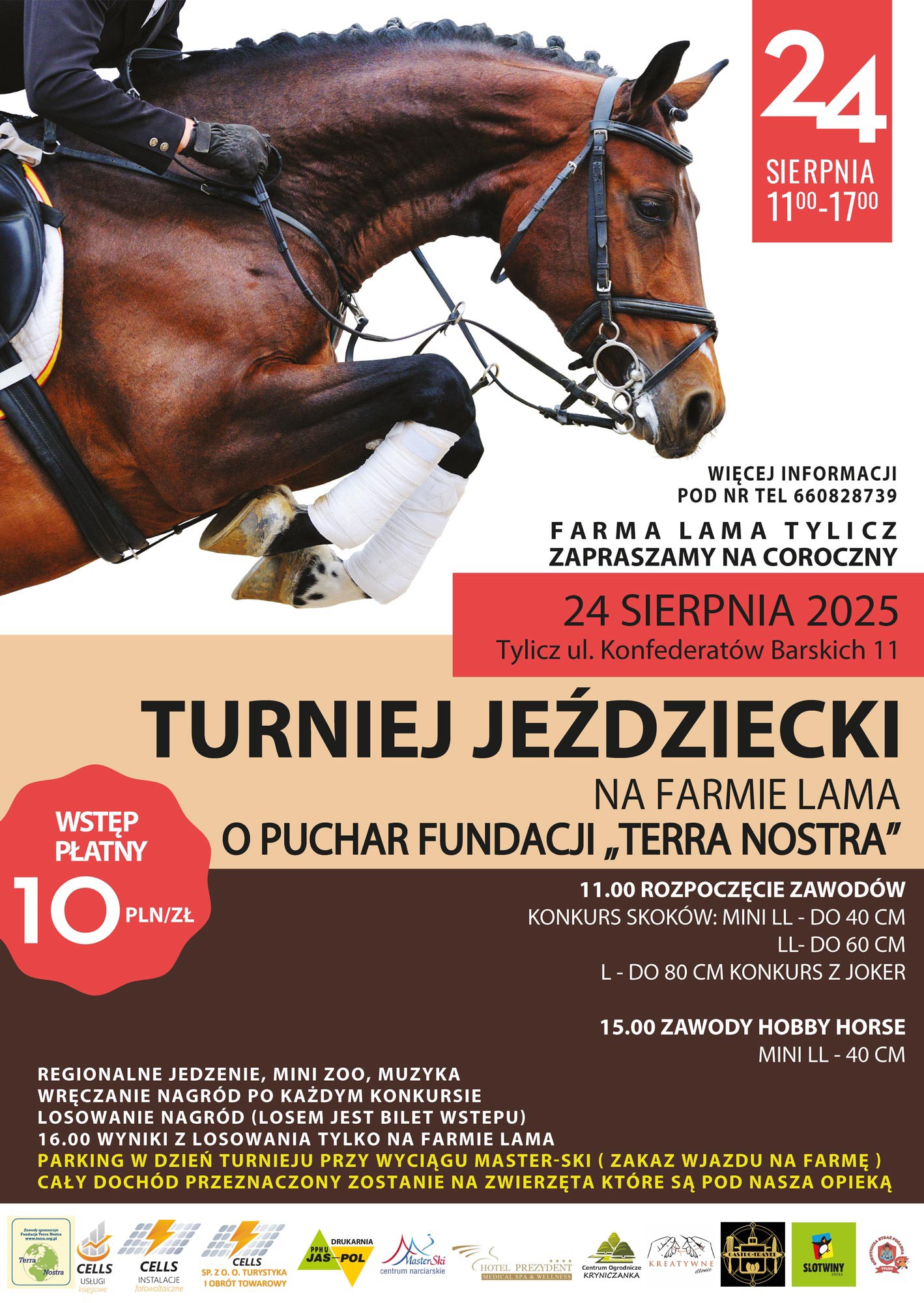 Turniej jeździecki na Farmie LaMa