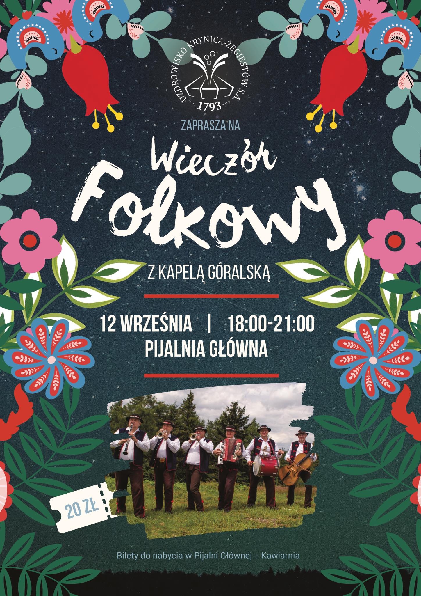 Wieczór folkowy z kapelą góralską