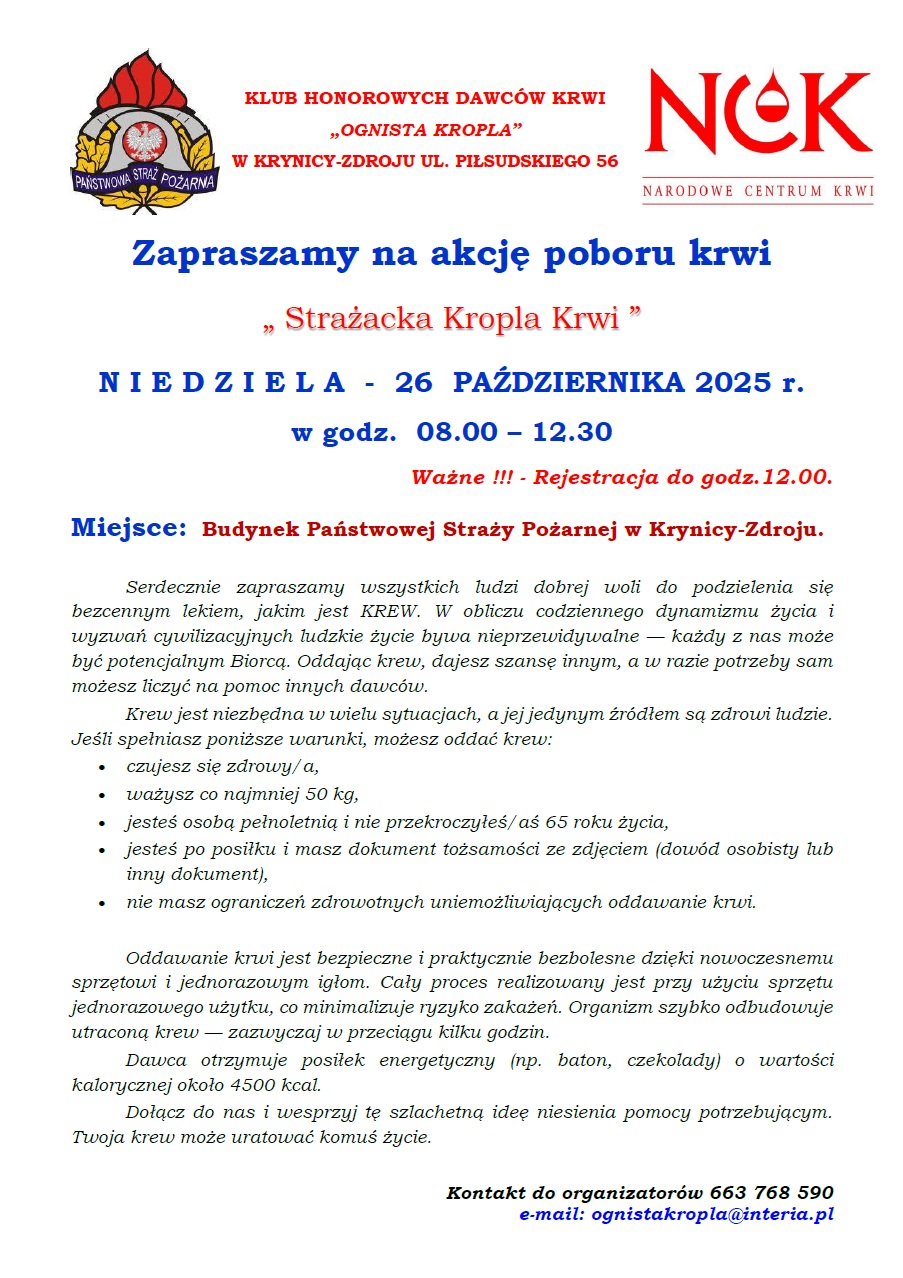 Akcja poboru krwi