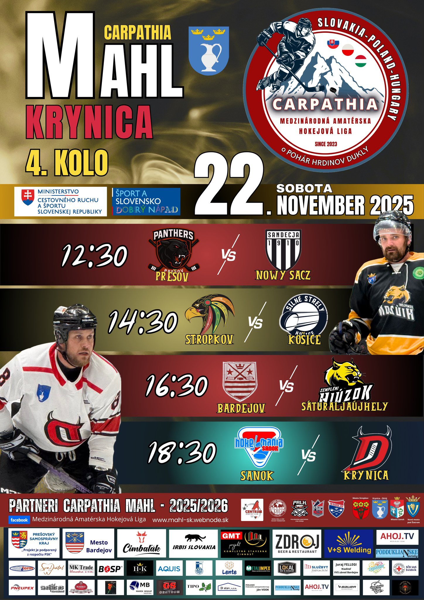 CARPATHIA MAHL – AMATORSKI TURNIEJ HOKEJA