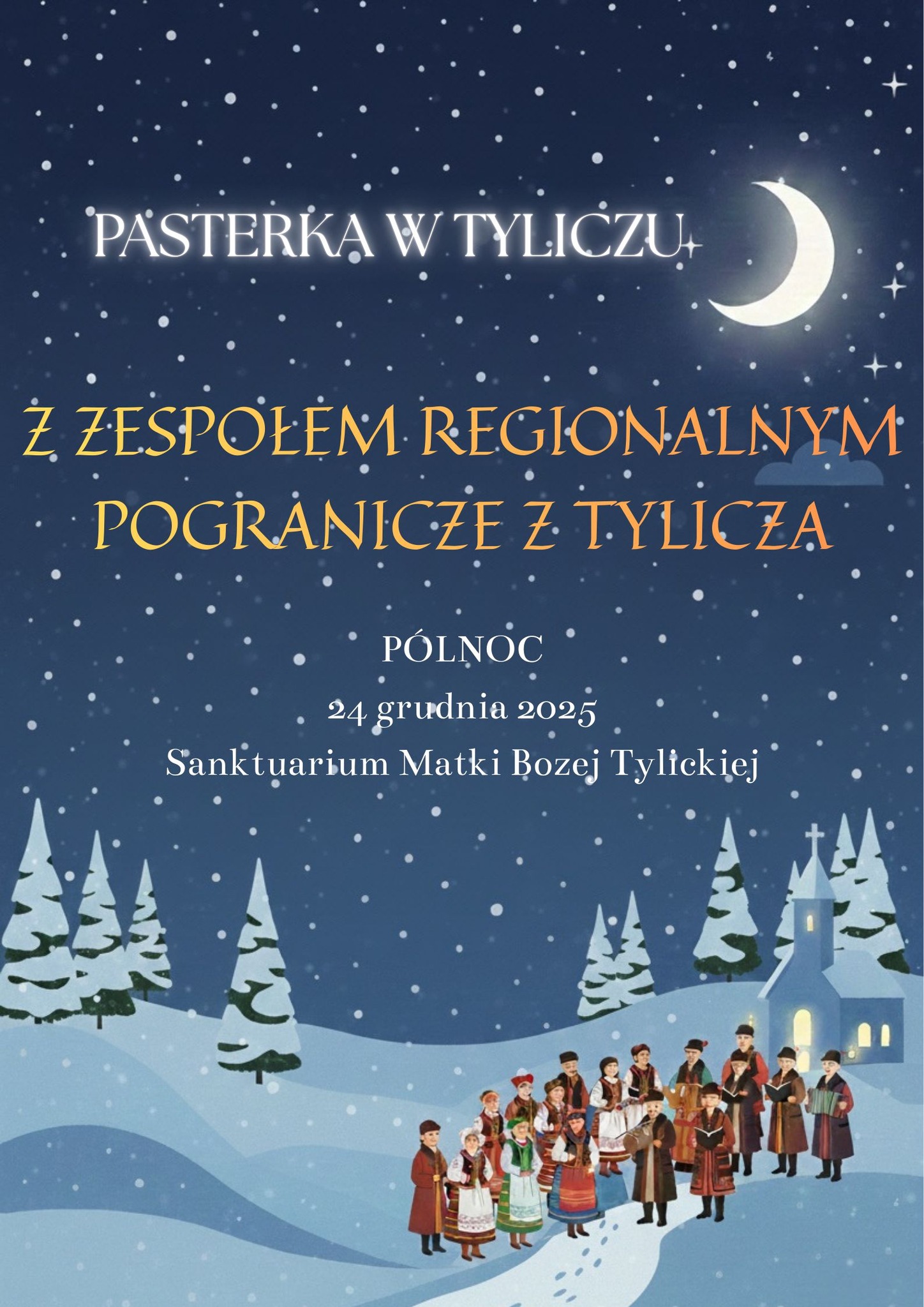 Pasterka z Zespołem Regionalnym Pogranicze z Tylicza