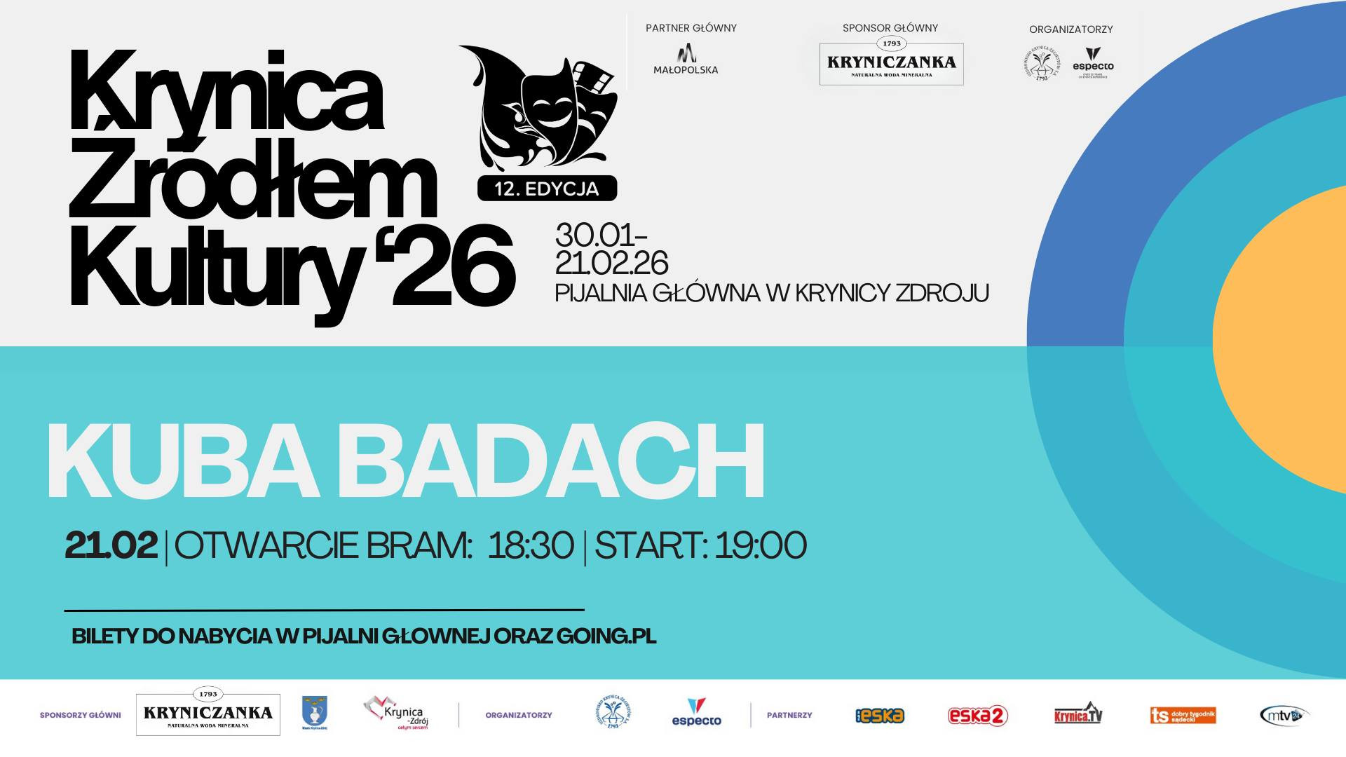 Krynica Źródłem Kultury - Kuba Badach