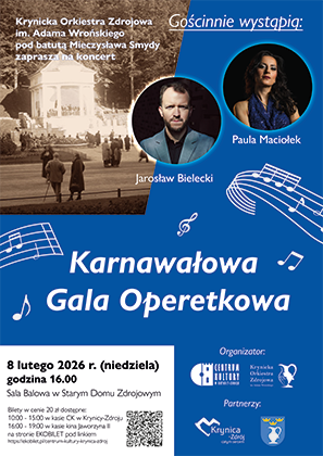 Karnawałowa Gala Operetkowa