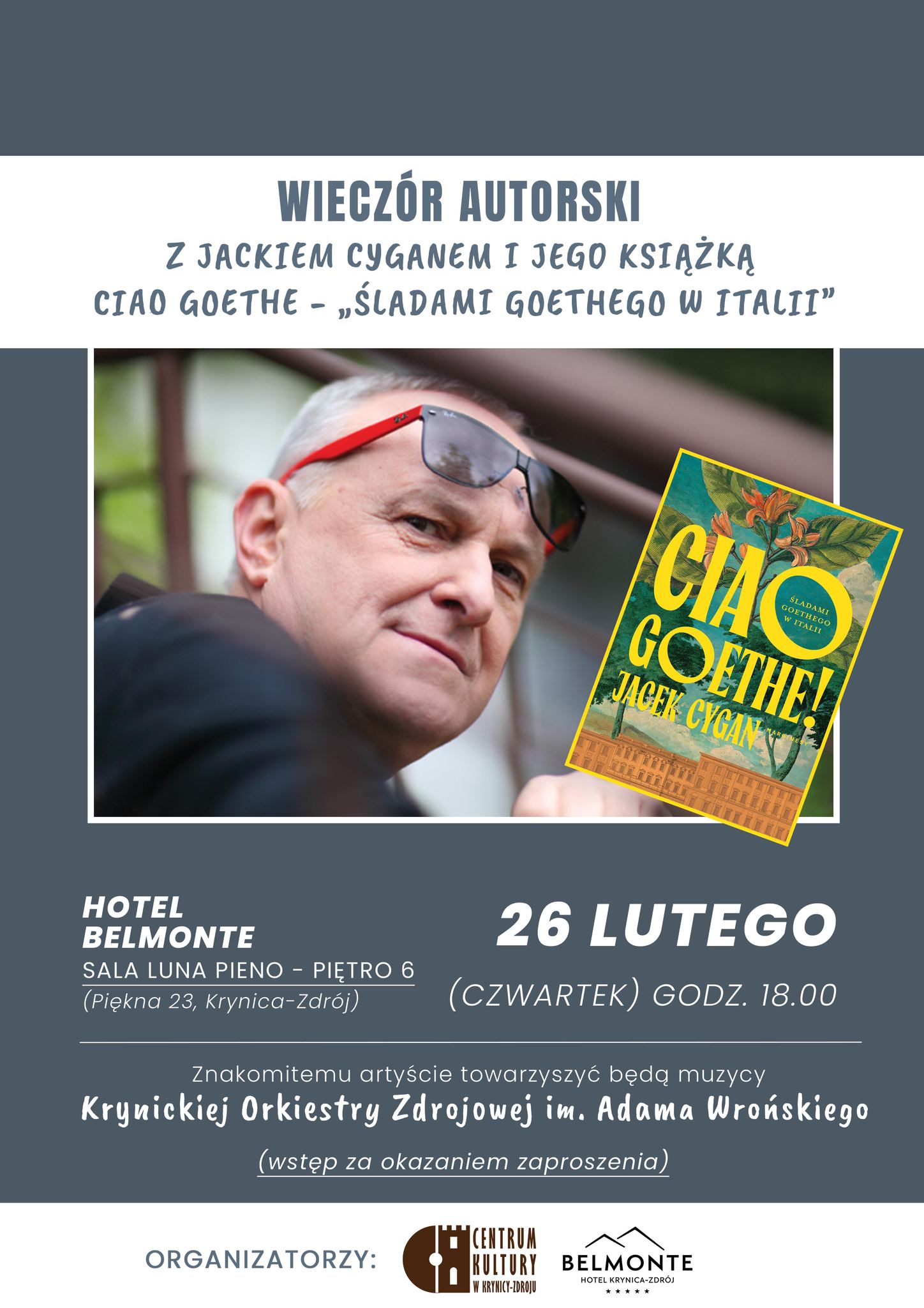 Wieczór autorski z Jackiem Cyganem