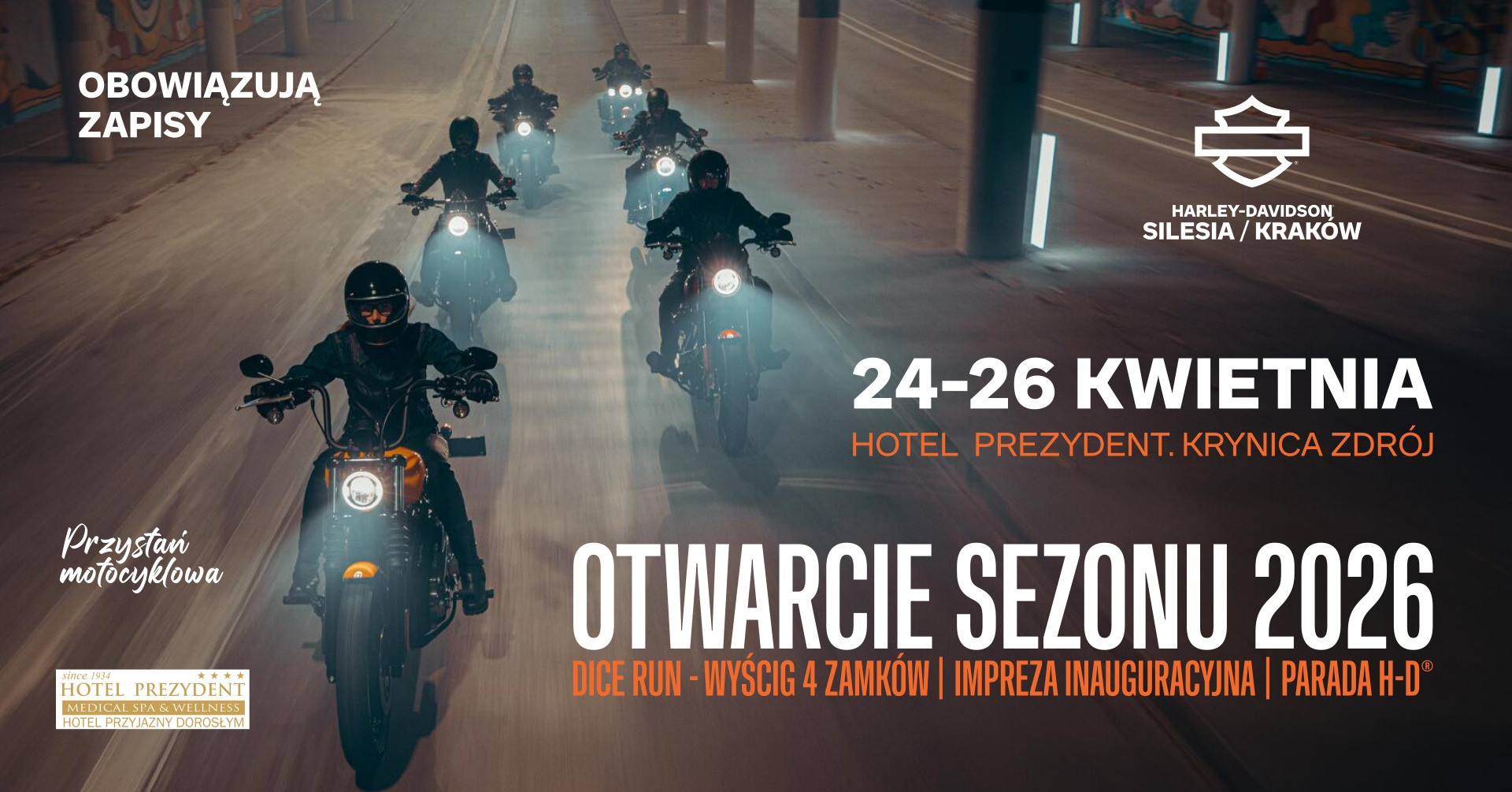 Inauguracja sezonu 2026 Harley-Davidson Silesia i Kraków