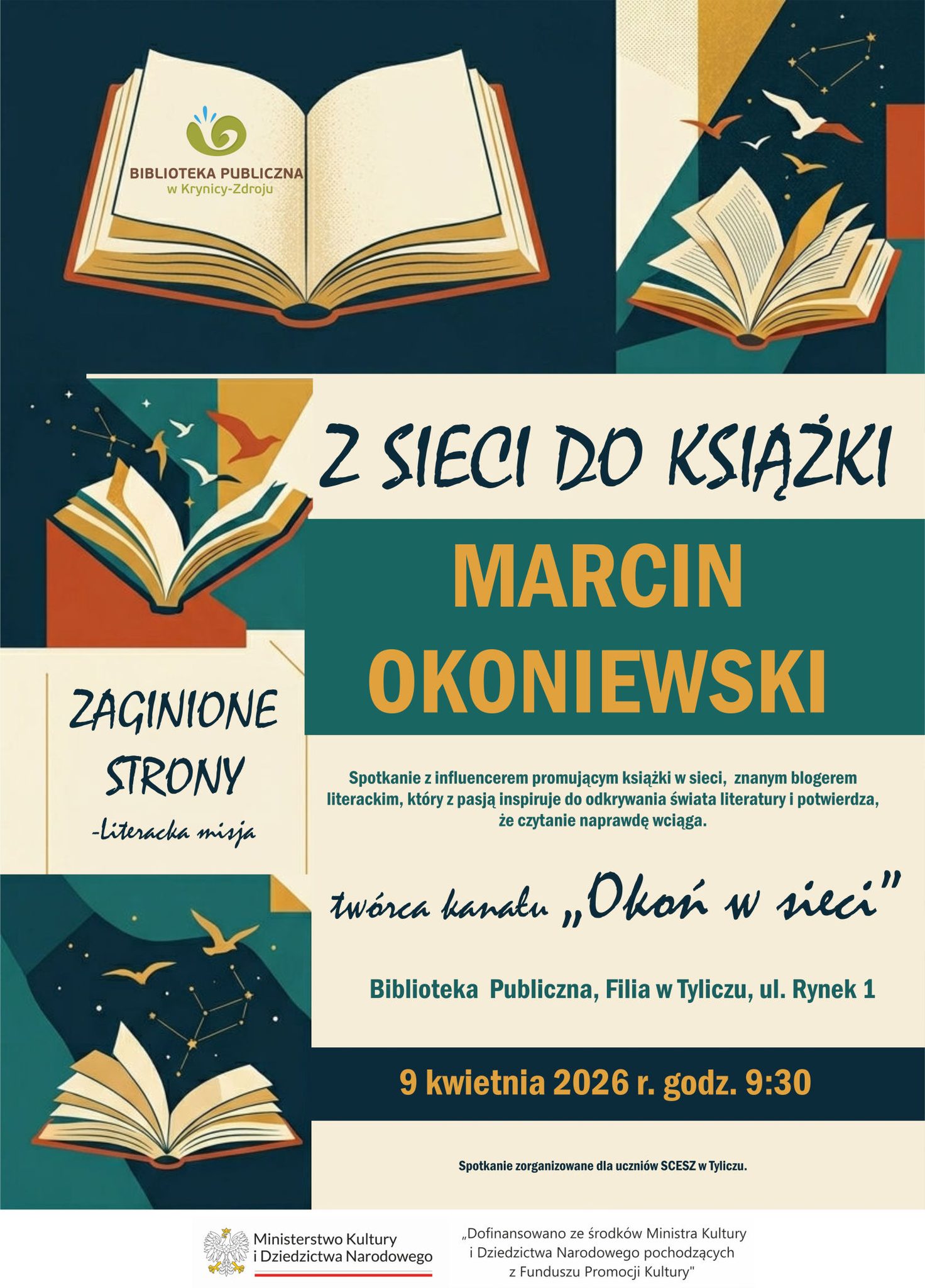 Z sieci do książki