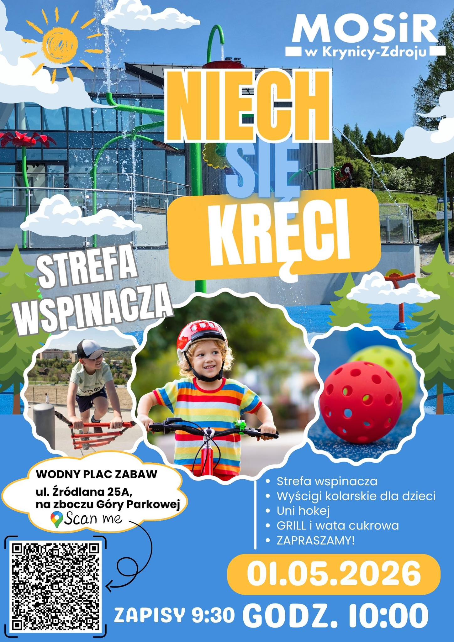 Niech się kręci - wyścigi rowerowe dla dzieci