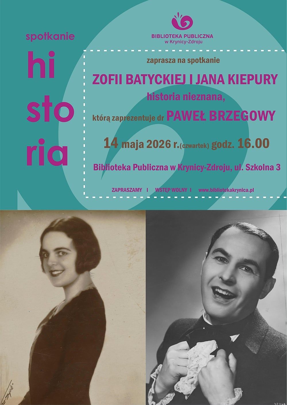 Zofii Batyckiej i Jana Kiepury historia nieznana