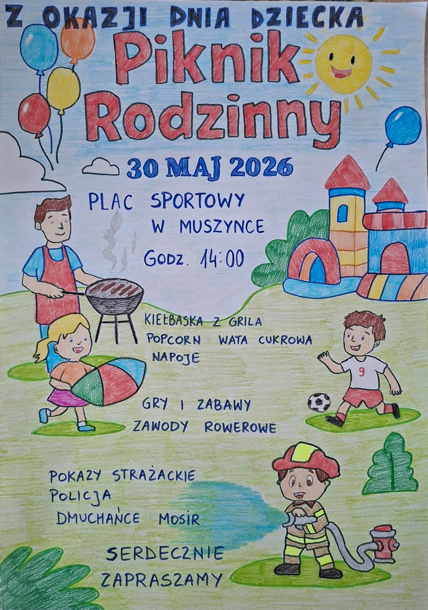 Piknik rodzinny z okazji Dnia Dziecka