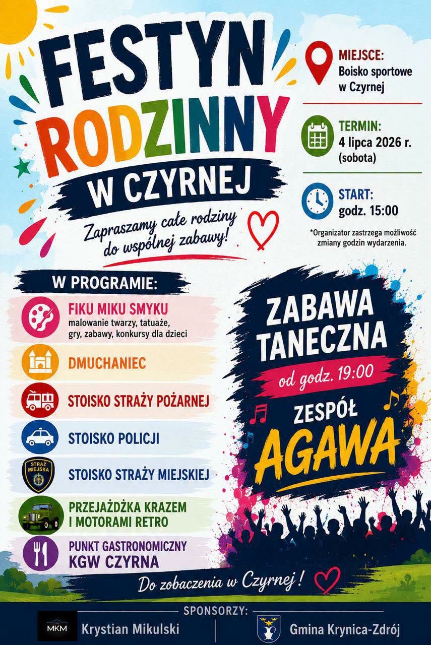 Festyn rodzinny w Czyrnej