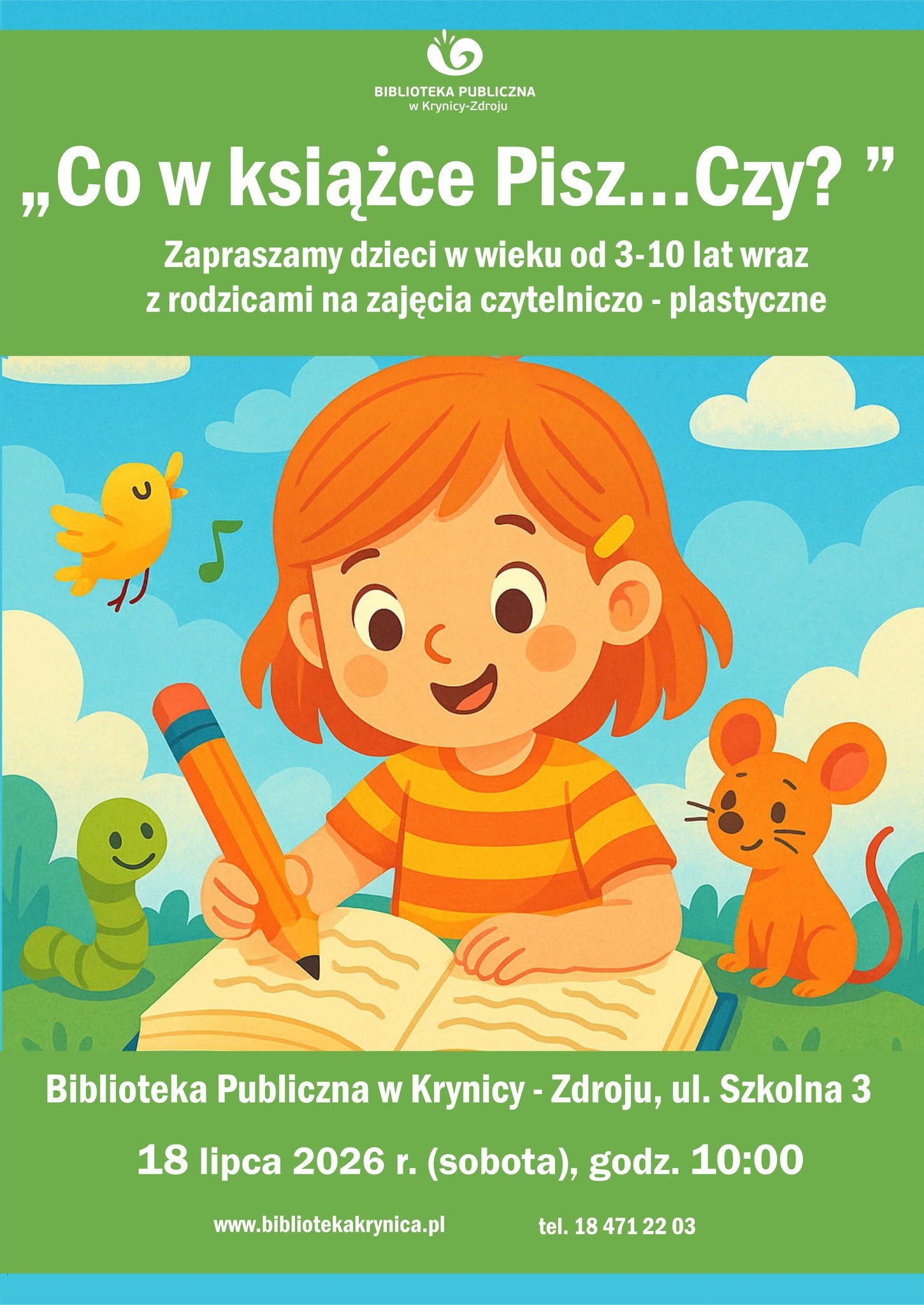 Co w książce pisz...czy?