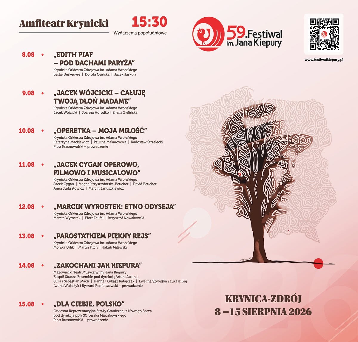 59. Festiwal im. Jana Kiepury - Edith Piaf - Pod dachami Paryża