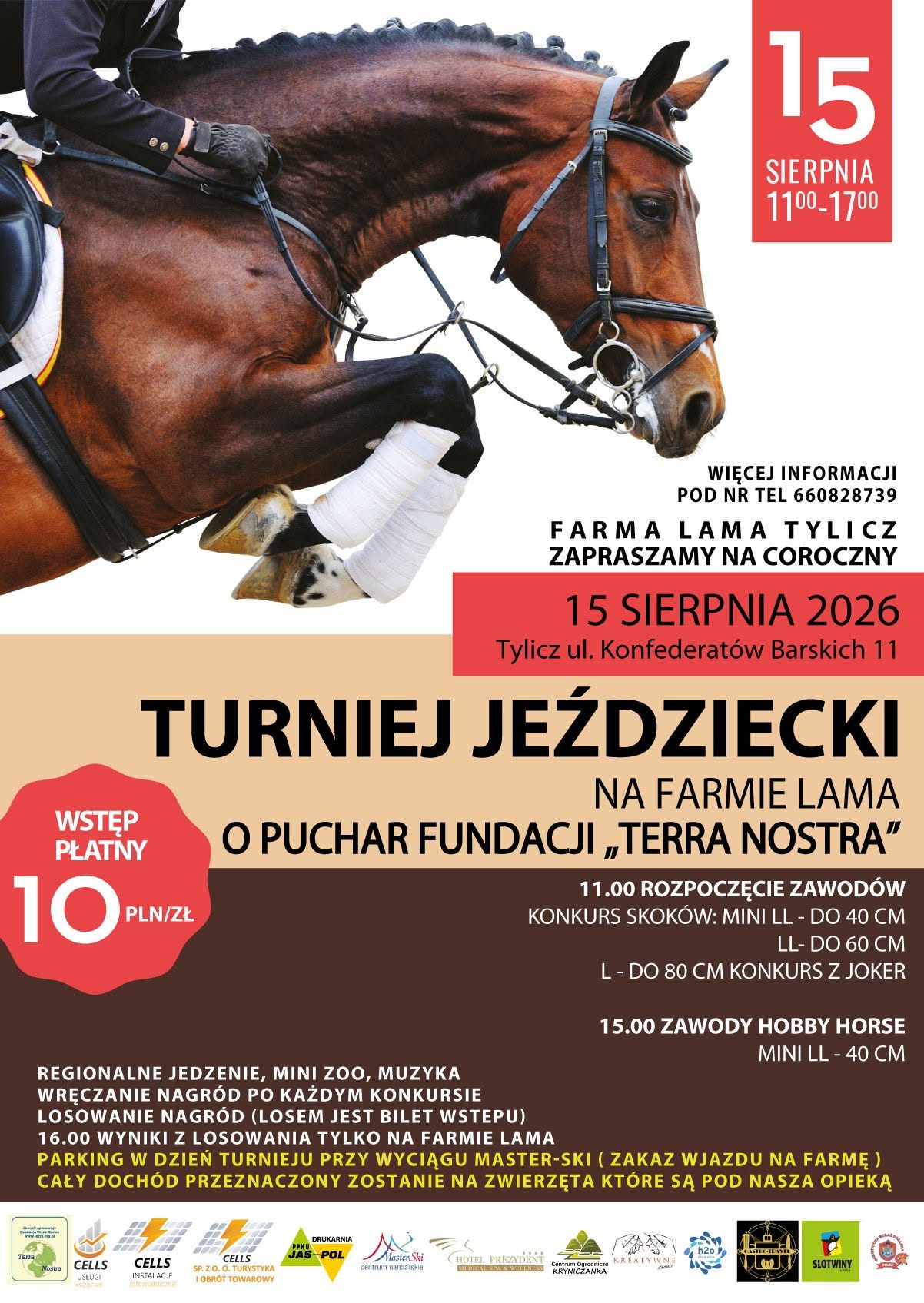 Turniej jeździecki na Farmie LaMa