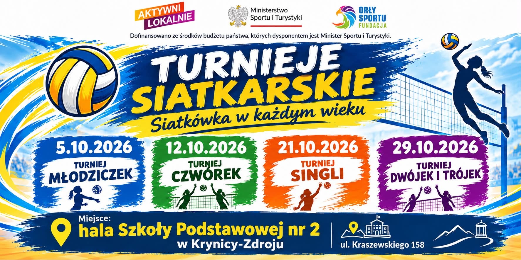 Turniej siatkarski młodziczek