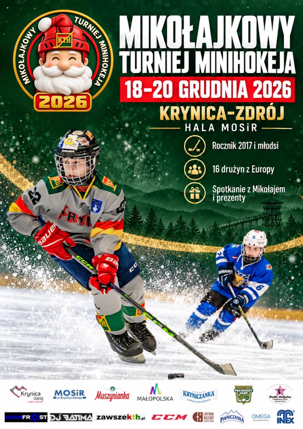 Mikołajkowy Turniej Minihokeja